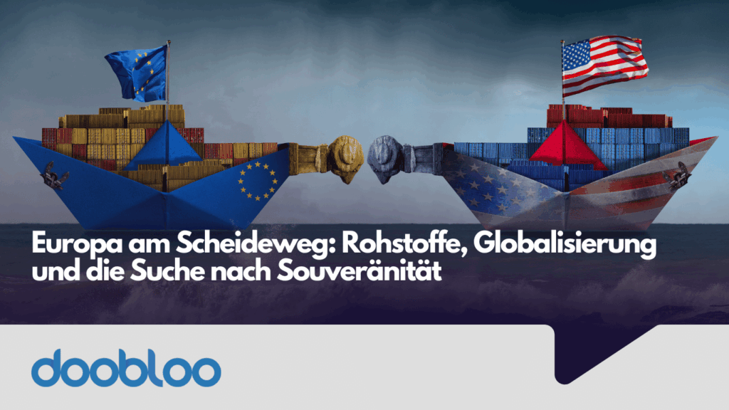 Doobloo AG - Europa am Scheideweg- Rohstoffe, Globalisierung und die Suche nach Souveränität