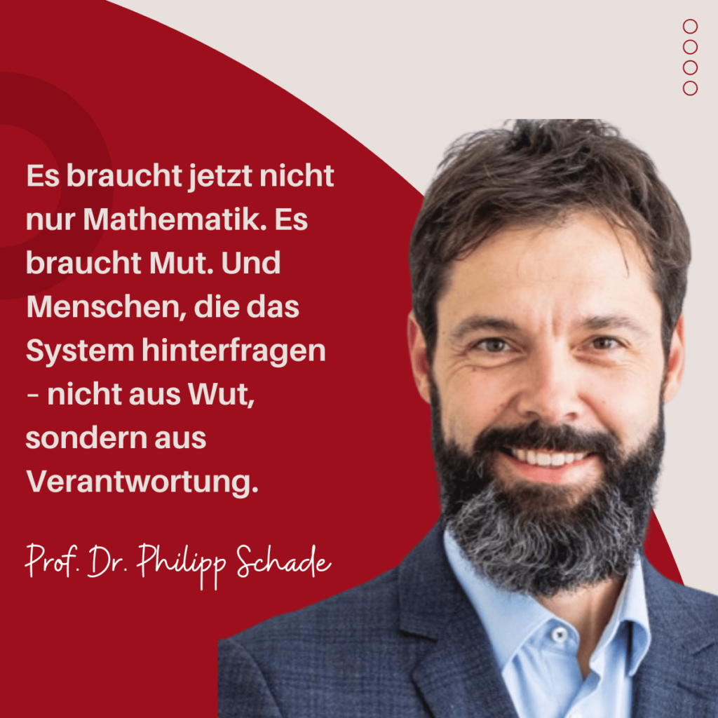 Mut bei der Lebensversicherung - Prof Dr Philipp Schade