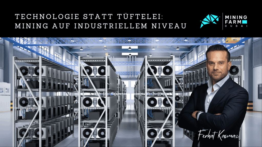 Technologie statt Tüftelei- Mining auf industriellem Niveau - Mining Farm Dubai