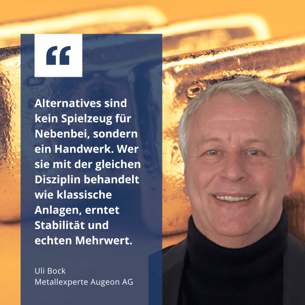 Alternative Anlagen im Portfolio - Uli Bock Augeon AG