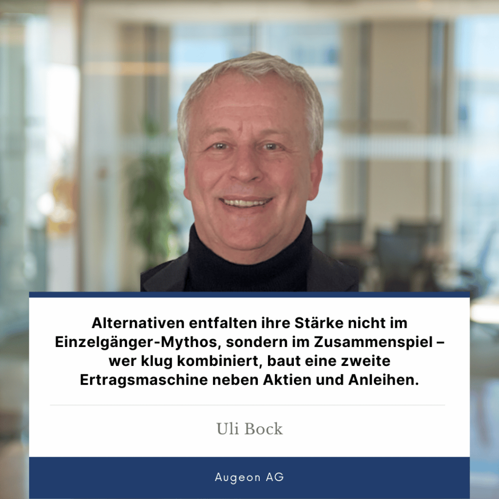 Alternatives Vermögensmanagement 2025 - Uli Bock von Augeon AG