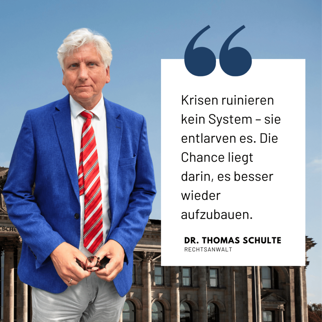 Krise Lebensversicherung - Dr. Thomas Schulte