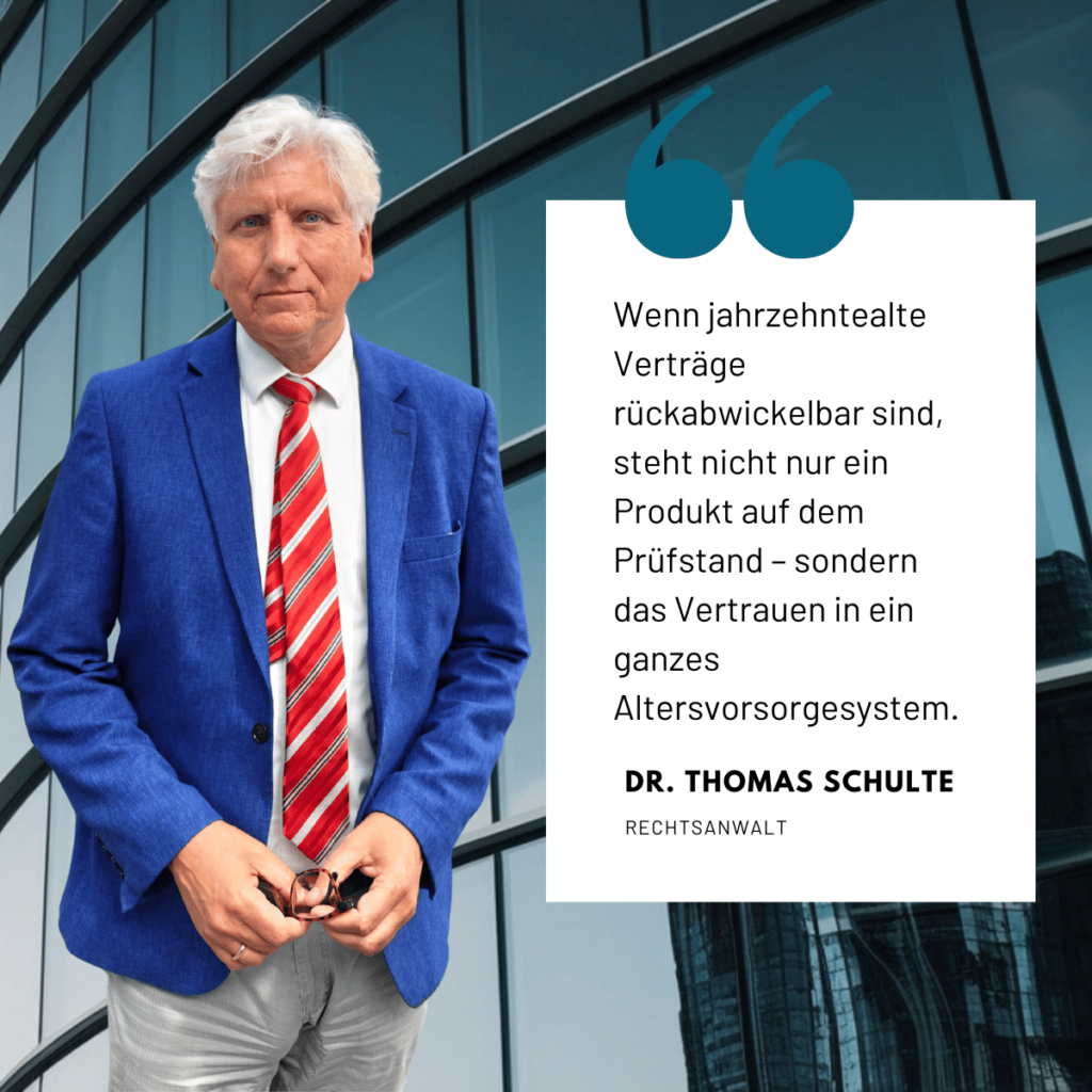 Verträge rückabwickeln - Dr Thomas Schulte