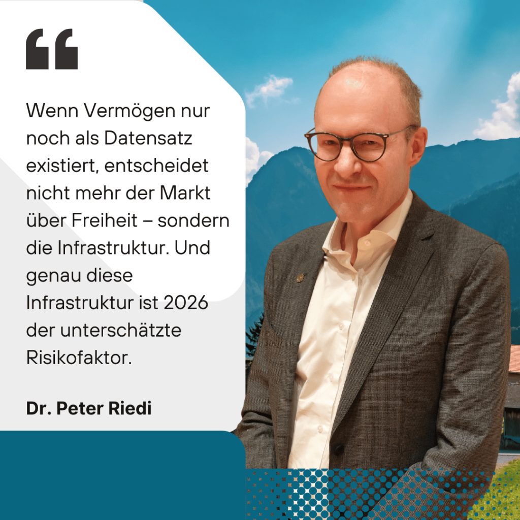 Vermögen als Datensatz - Dr Peter Riedi